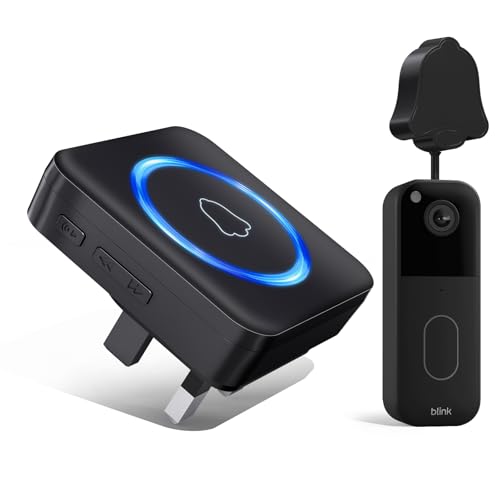 Wireless Doorbell Chime Compatible Blink Video Doorbell (1st & 2nd Gen)