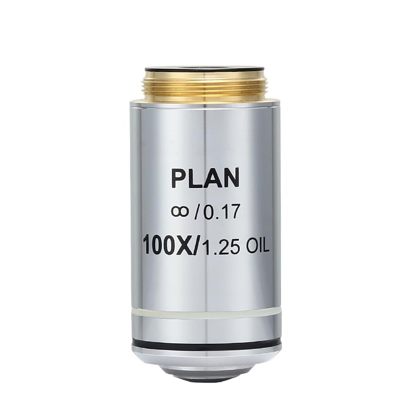 Objetivo Profesional Infinity Plan de 1 Pieza, Objetivos acromáticos de 195° for microscopio Olympus.(Infinity 40X)