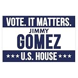 Jimmy Gomez for Us House 2026 Sticker Car Bumper Election Matters Vote Race November Voting