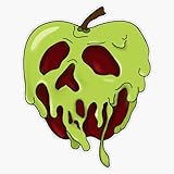 Poison Apple Window Bumper Sticker Decal 5'