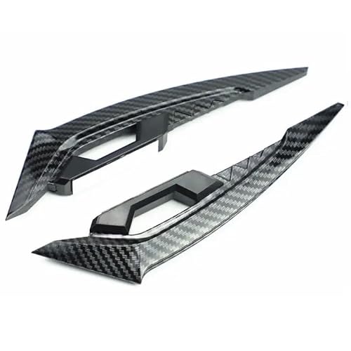 ONEMAJI 2 Pcs Motorcycle Aerodynamic Winglets for Aprilia RS660 RS125 RS457 SX 125, Front Fairing Wind Deflector Downforce Spoiler Side Wing Guard Racing Spoiler