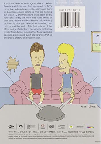 Beavis & Butt-Head: The Mike Judge Collection Volume 1