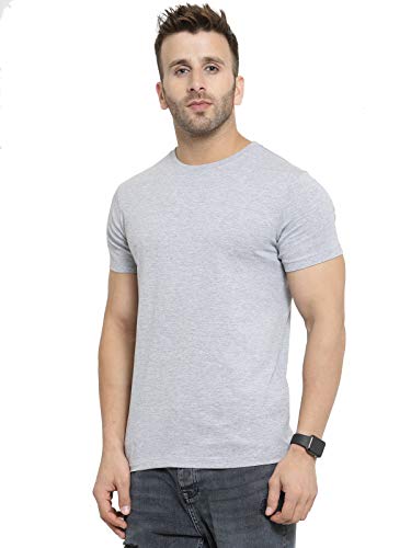 Image of Scott International Biowash T-Shirts for Men's & Boys- Round Neck, Half Sleeves, Cotton, Regular Fit, Stylish, Branded Solid Plain Tshirt for Men- Ultra Soft, Comfortable, Lightweight T-Shirt