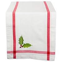 Algopix Similar Product 16 - DII Embroidered Corner Christmas 