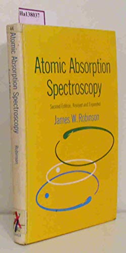 Atomic absorption spectroscopy 0824762495 Book Cover