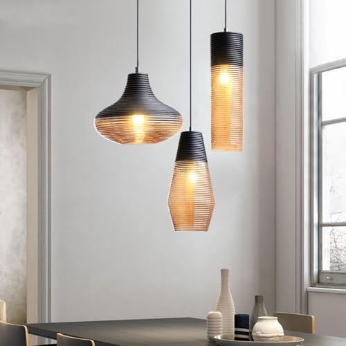 Lustre en verre suspendu ABC Qualité supérieure métal table de salon - 5