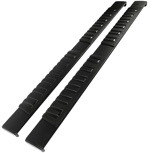 Estribo lateral aluminio negro para Ford F-150 2009-2014 miniatura 1