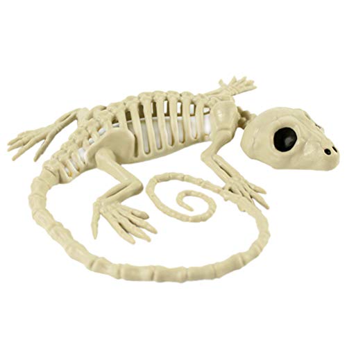 GALPADA 1 peça adereços de esqueleto animal assustador de Halloween feliz Halloween crânio assustado