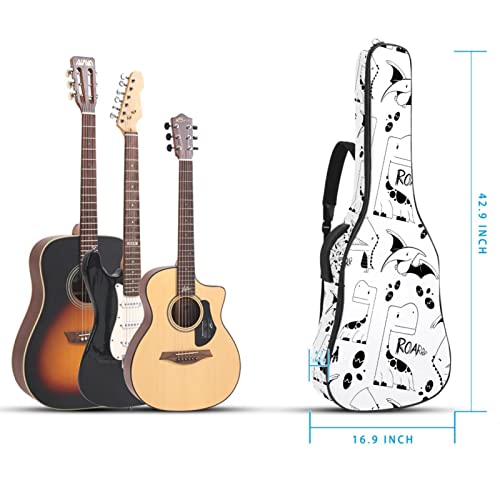 Housse de transport étanche pour guitare avec bandoulière réglable Motif panda, Multicolore 03., 42.9×16.9×4.7 in… - Les Beatles, Paul McCartney, John Lennon, RIngo Starr, George Harrison Housse de transport étanche pour guitare avec bandoulière réglable Motif panda, Multicolore 03., 42.9x16.9x4.7 in… – Image 6