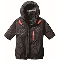 (W) 4つ穴空調服 バートル AC2066 アッシュグレー L バートルエアークラフト半袖AC2066服のみ