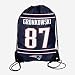 NFL New England Patriots Player Drawstring Backpack, 18" x 13.5"