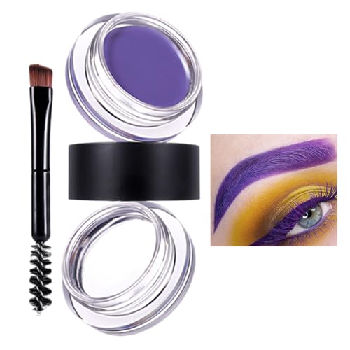 Crema para cejas, maquillaje para cejas con cepillo, cosméticos diarios a prueba de manchas, accesorios impermeables para novia, madre, esposa, hermanas, amigas
