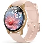 AGPTEK Smart Watch for Women, 1.3'' Full Touch Fitness LW11 Watch with Female Health Tracking, Heart Rate Monitor, 5ATM Waterproof Outdoor Sports Smartwatch for Android iOS Phones