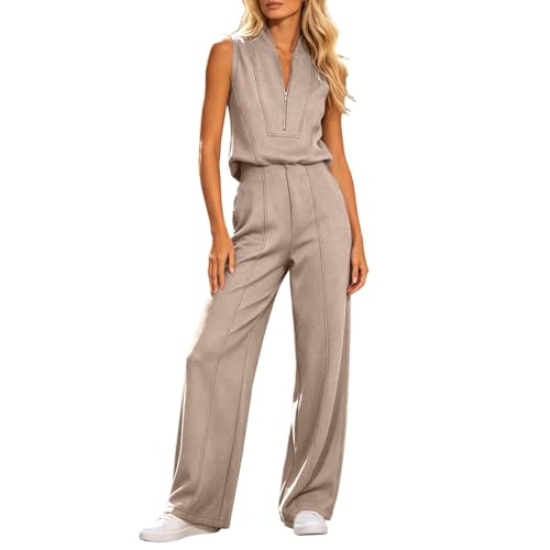 Trajes de pantalón para mujer elegantes: el conjunto de chaleco monocolor ideal para la oficina
