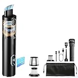 Czmntls Aerovac Car Vacuum, V-15 Pro 14000Pa Powerful & Multifunctional Portable Car Vacuum for Home, Office, Keyboard