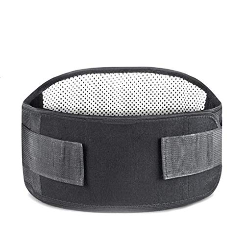 Cinturón Corrector de Postura de turmalina， Soporte para la Cintura， Terapia magnética con autocalentamiento， Vendaje Lumbar， Soporte para la Espalda Baja，L