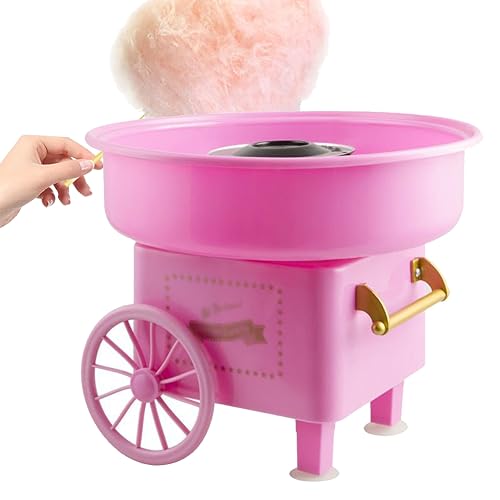 Machine à barbe à papa électrique, machine professionnelle de fabrication de barbe à papa, chariot de machine à barbe à papa commerciale, conception de commutateur à un bouton, simple et facile B