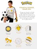 Pokémon Koszulka Piłkarska, Oversize’owy Strój Piłkarski Dla Chłopca, Top Typu Jersey Z Pikachu, Ubrania Dla Chłopca, Biały 146