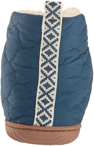 Dearfoams Women's Indoor/Outdoor Warm Up Bootie Slipper, Deep Oasis, Medium | Image 2
