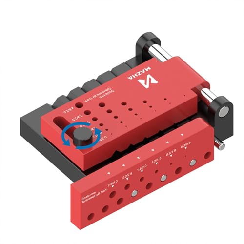 Gabarit de perçage pour tourillons autocentrant en métal réglable - 8