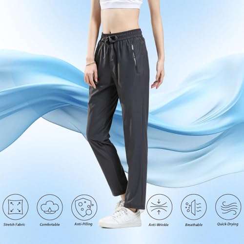 StretchActive - Women's Ultra Soft Stretch Perfect Drape Casual Pants Over 50 with Pockets2