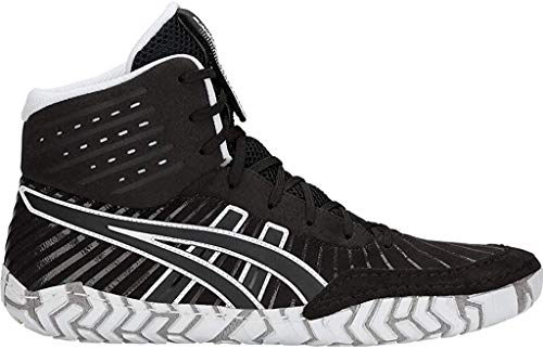 Asics Men's Aggressor 4 Wrestling Shoes, Papaya/Silver, 9 M Us #TOP1