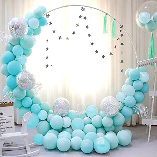 Image of ITAF Blue Pastel Balloons For Birthday /Anniversary /Engagement /Wedding /Baby Shower /Farewell /Any Special Event Theme Party Decoration - Pack of 50