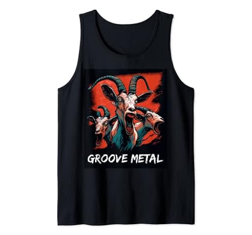 Heavy Metal Band Groove Metal Music Metal Concierto Camiseta sin Mangas | Ya disponible en tu tienda friki favorita! En mundofriki.es!