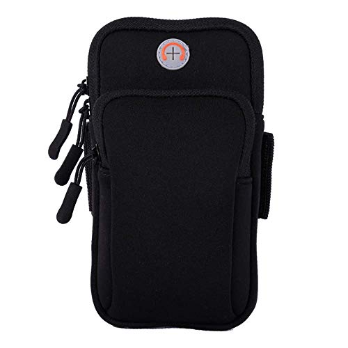 ABCTen Brassard de Sport pour iPhone XS Max XR X Plus iphone 8 7 6 6s 5s 4s Brassard Téléphone Sac Fermeture éclair Portable pour ipod Touch 4 4G Touch 5 5G...