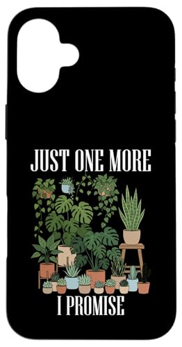 Just One More Funny Plant Lady���f�B�[�X�C���h�A�t�����[�t���[���� �X�}�z�P�[�X iPhone 16 Plus �p