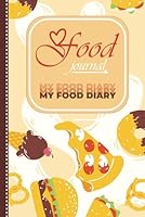 Food Journal: Daily Food Journal For Breakfast Lunch And Dinner B09RV17K84 Book Cover