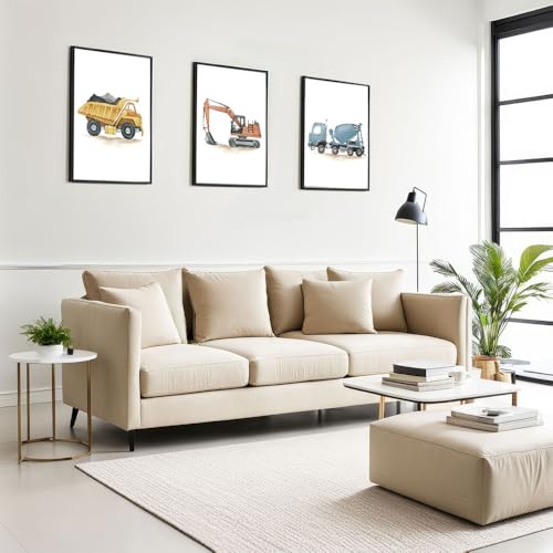 Bofanze 10 Stück Bagger Bild Kinderzimmer,20 * 25cm,Poster Junge Fahrzeug Poster kinderzimmers Deko Bilder Bagger Bilder posters kinderzimmer für Schlafzimmer, Arbeitszimmer und Wohnzimmer