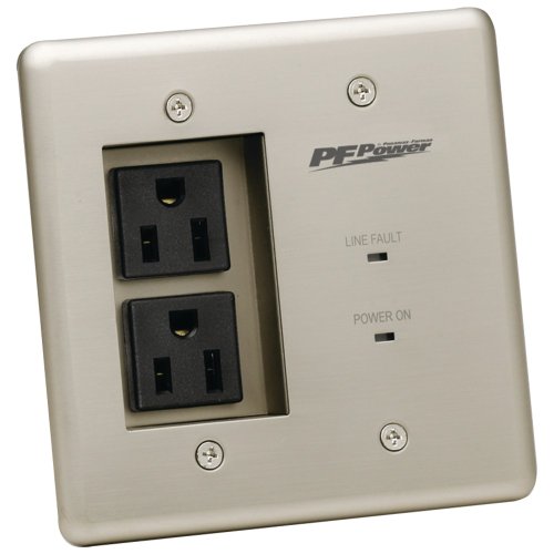Panamax MIW-POWER-PRO-PFP Power Outlet Faceplate - Silver by Panamax - Used condition - US$56.38