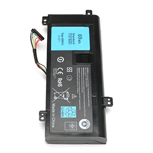 Solice New G05Yj M14X 0G05Yj 6-Cell Laptop Battery Compatible With Dell Alienware A14 R4 14D-1528 Alw14D-5728 Alw14D-5528 Alw14D Y3Pn0 8X70T [69Wh 11.1V]-12 Months Warranty #TOP2