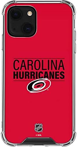 Skinit Clear Phone Case Compatible with iPhone 13 - Officially Licensed NHL Carolina Hurricanes Lineup Design