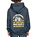 Spreadshirt Conduire Un Tracteur École Agriculteur Cadeau Pull À Capuche Premium Enfant, 7-8 Ans, Bleu Jeans