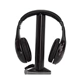 5-en-1 Hi-Fi Auriculares Inalambricos para HDTV, TV, VCD, PC, MP3, MP4, CD, DVD / Radio FM