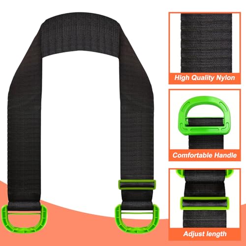 Sangles de levage dos préservé pour soulever objet lourd de 362 kg - 5