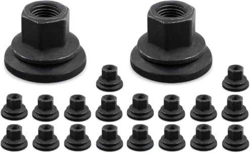 Image of Wheel Lug Nut 611-936 Fit for Dodge Ram 3500 4000 4500 5500 2012-2022 Some Models, M14-1.50 Flange 22mm Hex, 28.5mm Length, Medium 6509424AA (Pack of 2)