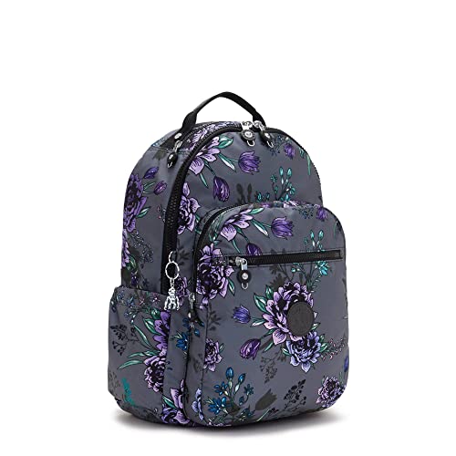 Image of Kipling Women's Seoul 15 inch Laptop Backpack, Durable, Roomy with Padded Shoulder Straps, Built-In Protective Sleeve