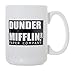 Dunder Mifflin - World's Best Boss - 15 oz Deluxe Large Double-Sided Mug