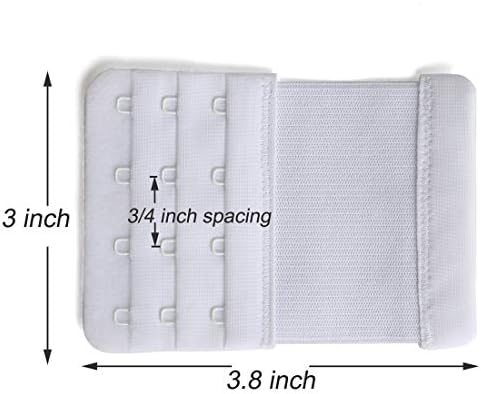 Bra Strap Extenders Extensions 2 Hook / 3 Hook / 4 Hook / 5 Hook Elastic Bra Extender