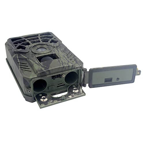 PR300C Câmera de caça HD 1280 x 720P à prova d'água para trilha de animais, câmera infravermelha, s