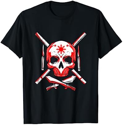 Filipino Martial Arts Skull Kali Arnis Eskrima T-Shirt