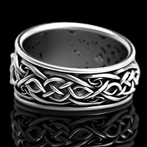 Kuyiuif 925 Sterling Silver Cute Novel Fox Ring Animal Pattern Twist Stacking Fashion Trend Elegant Dignified Handmade Polishing Hypoallergenic Jewelry Charm Mini Tiny Fox Ring Gift Size 9 #TOP3