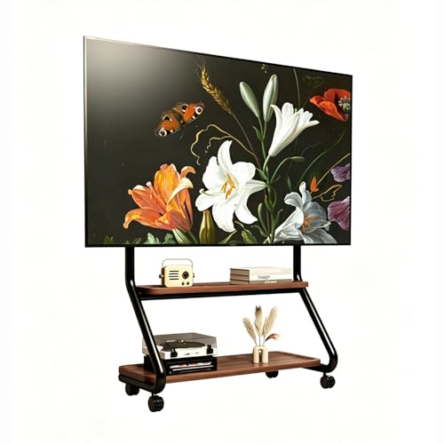 Soporte móvil para TV con ruedas para pantallas 40-100" miniatura 1