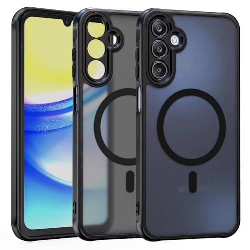 ZYIMOU für Samsung Galaxy A14 5G / 4G Hülle Kompatibel mit Magnet, Handyhülle Magnetisch für Samsung Galaxy A14 5G / 4G kameraschutz Rückseite Dünn Stoßfest Schutzhülle
