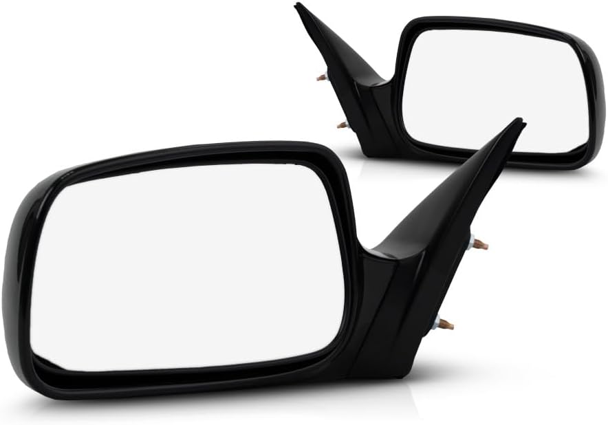 For Toyota Camry 2007 08 09 10 2011 Door Mirror Driver and Passenger Side | Pair | Power | Heated | Paint To Match | Replacement For TO1320214, TO1321214 | 87910-06925, 8791006200C0