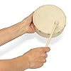 World Rhythm Hand Drum - 6 inch Frame Drum - Beater Included #3