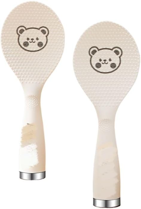 饭勺子 Stainless Steel Long handled soup spoons，Spoons,Meal spoon 不粘米饭家用电饭煲专用盛饭勺高档精致可站立式勺子 Stainless Steel Long handled soup spoons，Spoons,Meal spoon Household Cleaning，Kitchen Storage Essentials